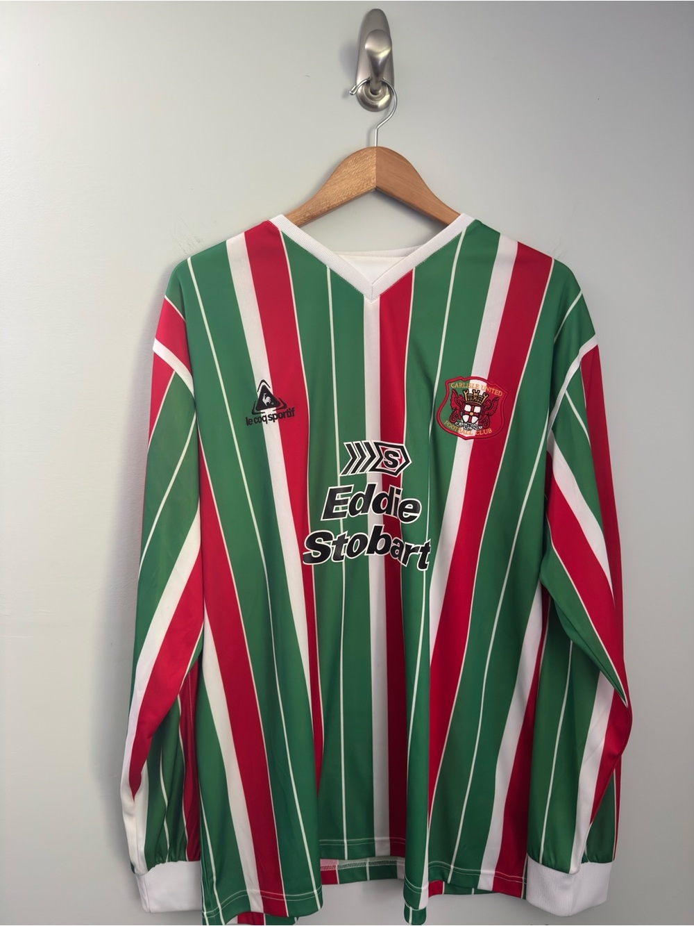 2007 Carlisle United Third Le Coq Sportif Player Issue LS Jersey Mens Size XXL